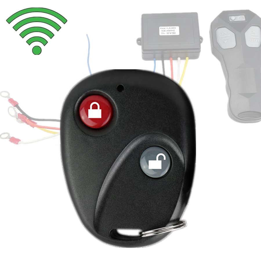 12V Electric Winch Wireless Remote Control System Switch For Truck Jeep ATV SUV etc.