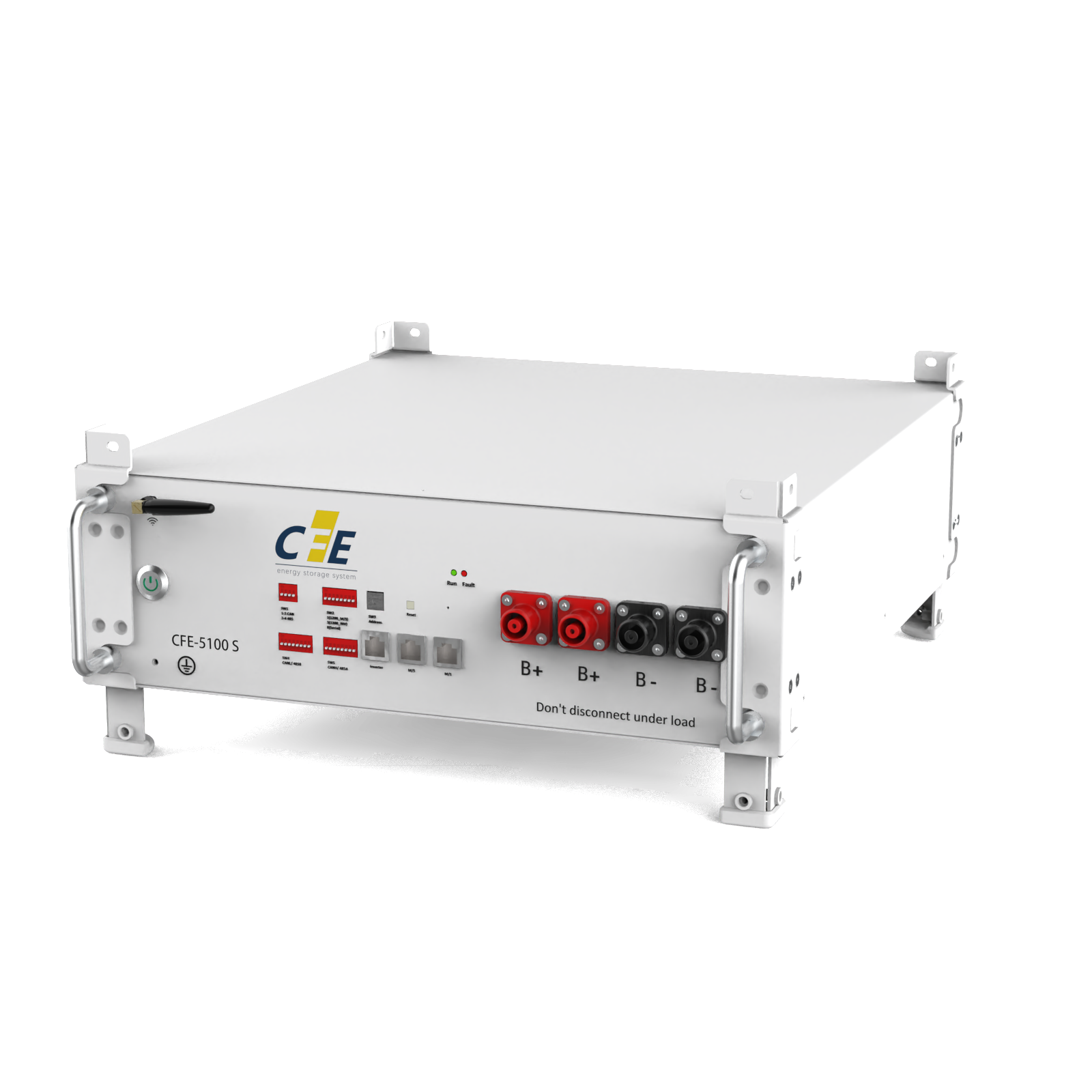 CFE Smart BMS LiFePO4 10kWh 50 kWh 24V 48V 100Ah 200Ah 100Ah Solar Lithium ion Server Rack Mounted Battery Pack for Solar System