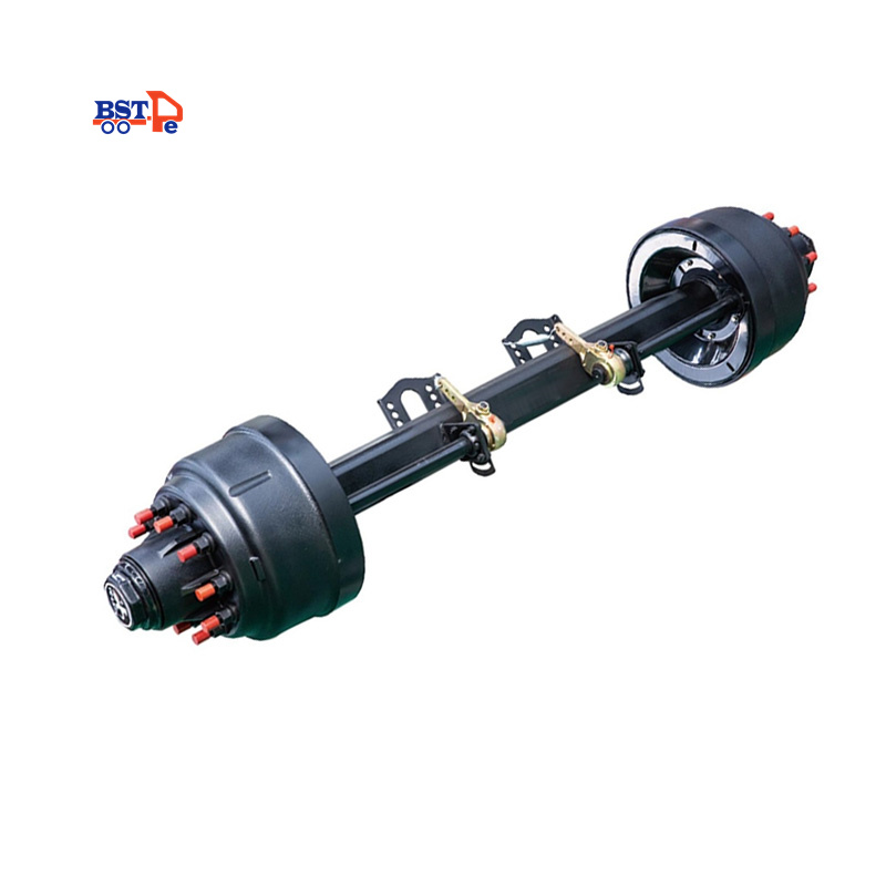 1840mm Track 13T Drum Outboard Series American Type Axle For Trailer Truck