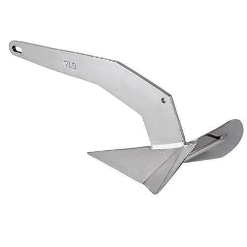 Mirror Polished 8kg 316 Stainless Steel Marine Ships Delta Anchors Accessories for Yacht Boat