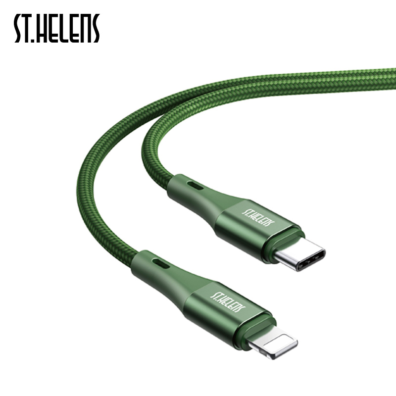 Joyroom MFI 1,2 m PD 3A нейлоновый кабель для быстрой зарядки, usb-кабель для передачи данных