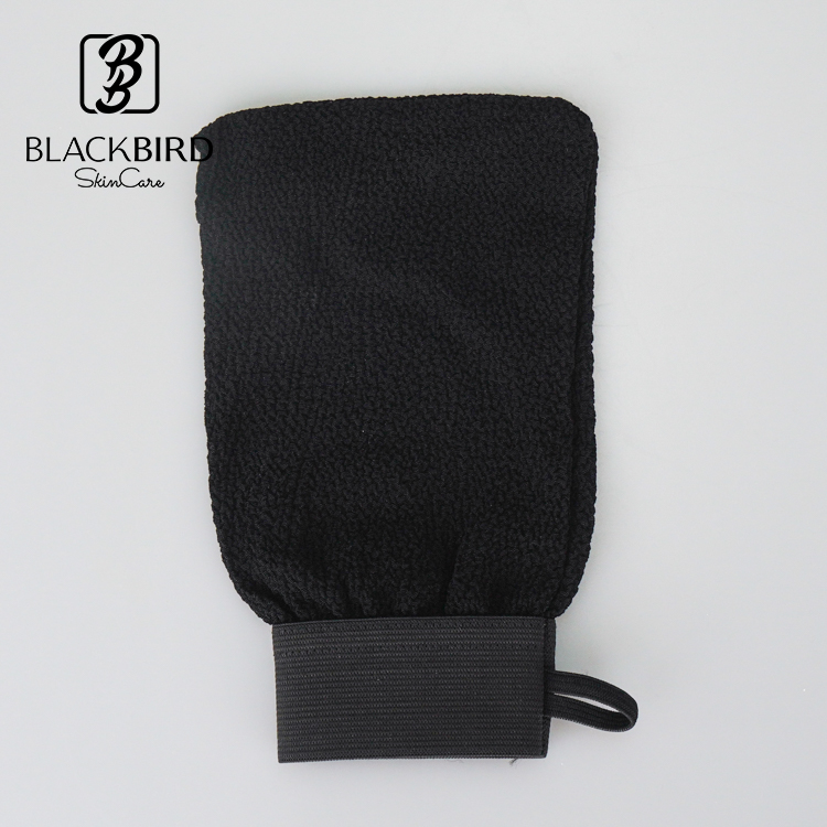 Private Label Custom Bath Exfoliating Scrub Mitt Remove Dead Skin Body Scrub Gloves