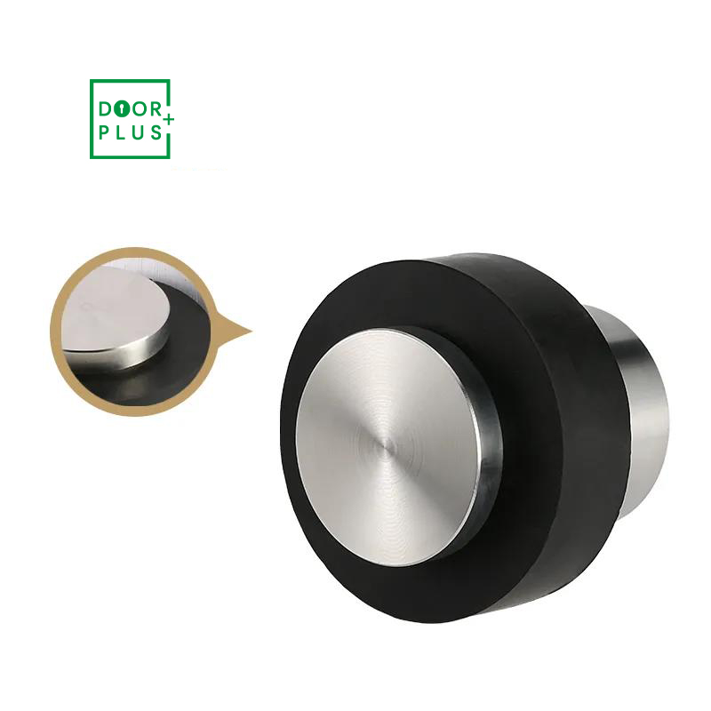 Doorplus Hot Selling Sliding Rubber Door Wedge Ring Manufacturing Stainless Steel Door Stopper