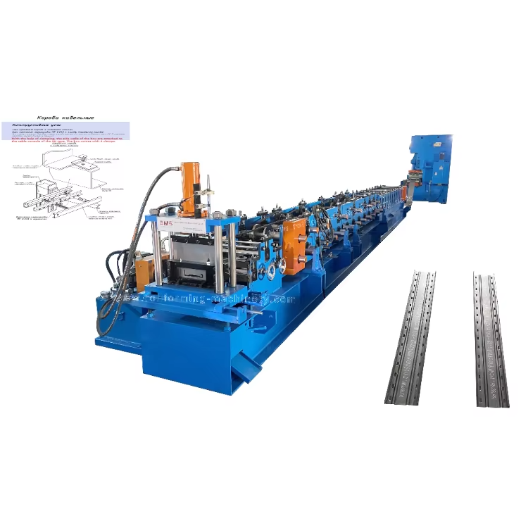Metal Profile Making Cable Tray Partition Roll Made Forming Machine In China