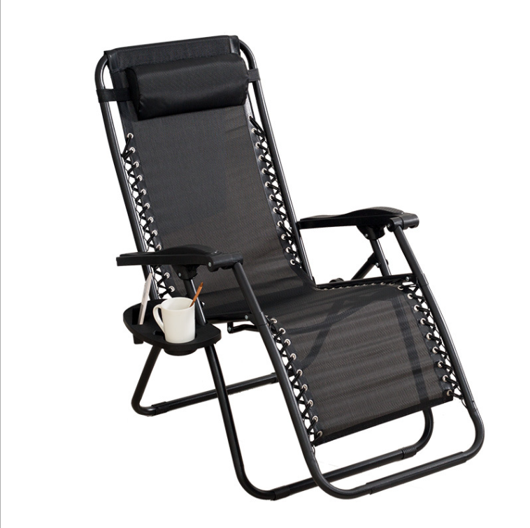 Folding chair home lazy lunch break chair sofa chair balcony siesta recliner leisure simple