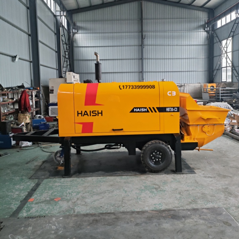 Concrete pumps Mini concrete pump Truck concrete Mixer pump Factory Sales Diesel concrete pump Machine