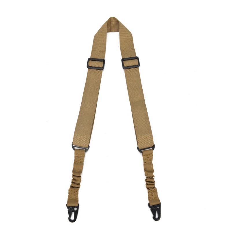 Two Points Sling with Length Adjuster Traditional Sling with Metal Hook for Outdoors