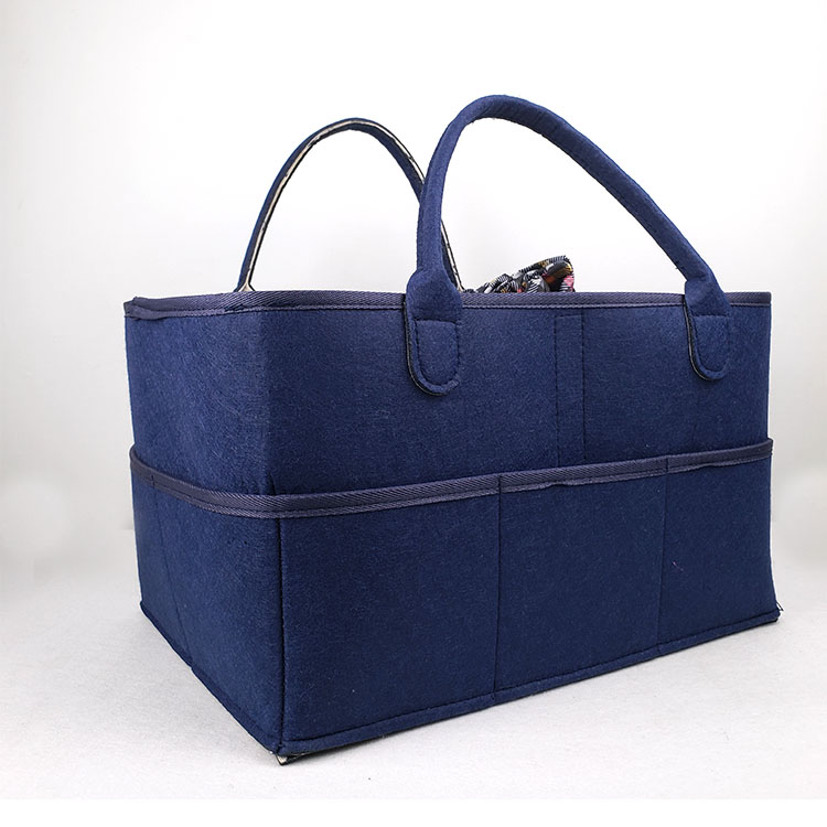 Детские пеленки Caddy Пеленки Tote Организатор Детские хранения Bin фетр пеленки caddy