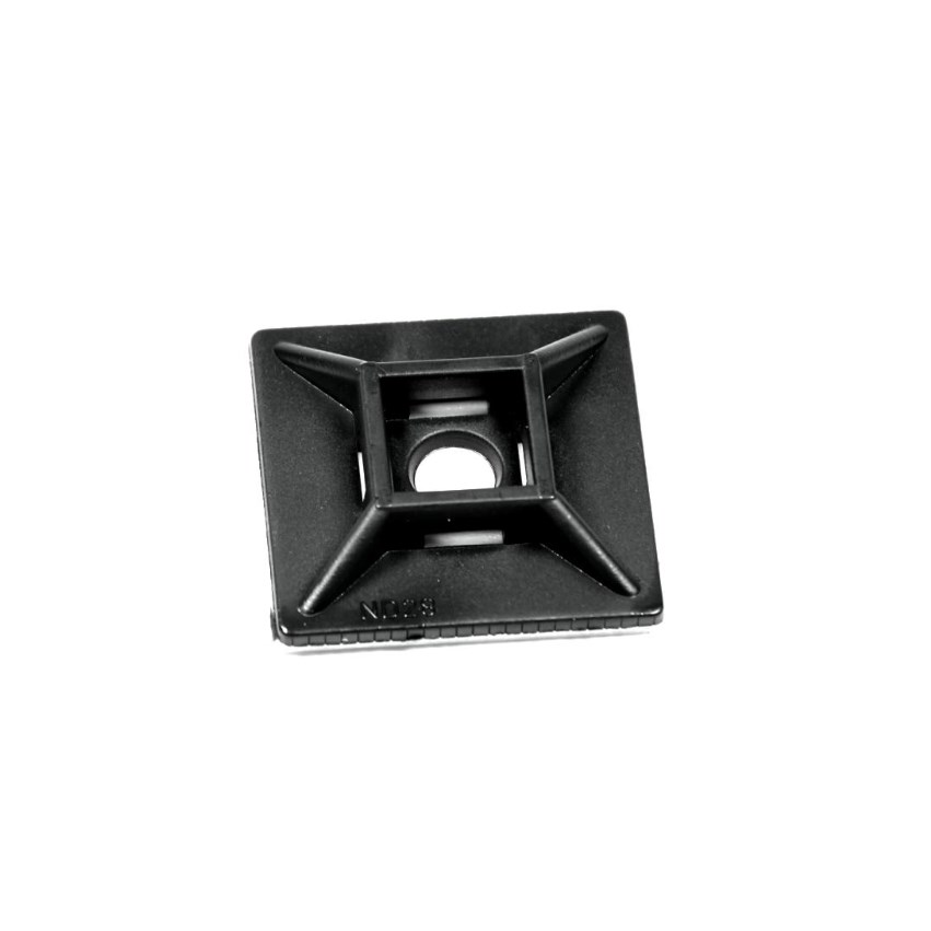 19.5*19.5mm Plastic Wire Fixed Seat 3M Self Adhesive Cable Tie Mount