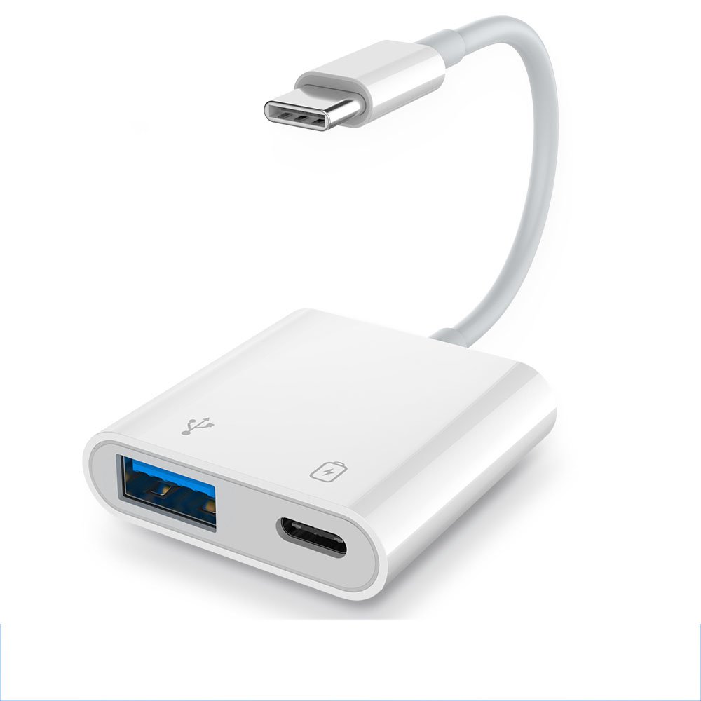 2 в 1 Type-C OTG адаптер 18 Вт DP QC кабель для быстрой зарядки конвертер Тип C к USB3.0/USB C разветвитель для зарядки для Xiaomi 10 Huawei
