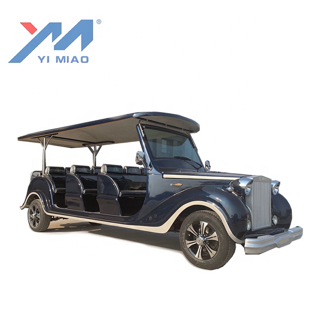YIMIAO Factory Luxury Electric Shuttle Bus For Sale