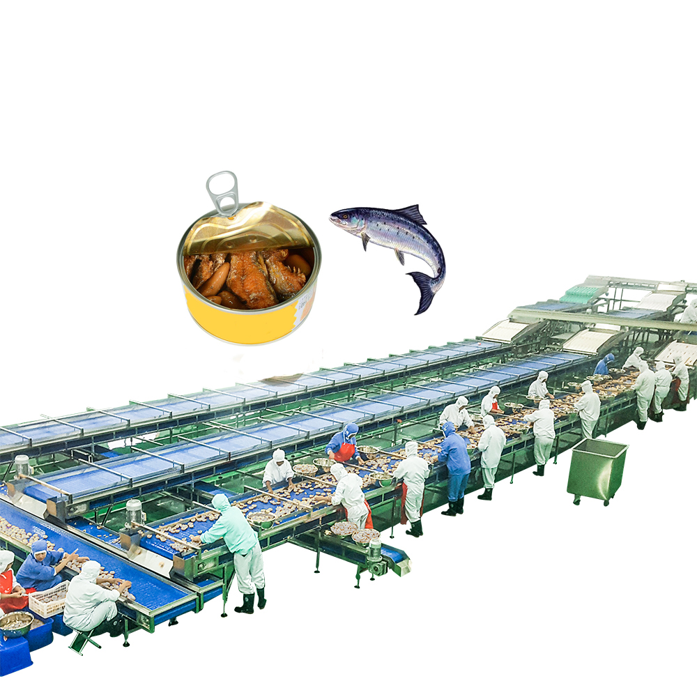 Sardine Fish Can Making Machine Sardine Filling Liquid Filling and Sealing Machine