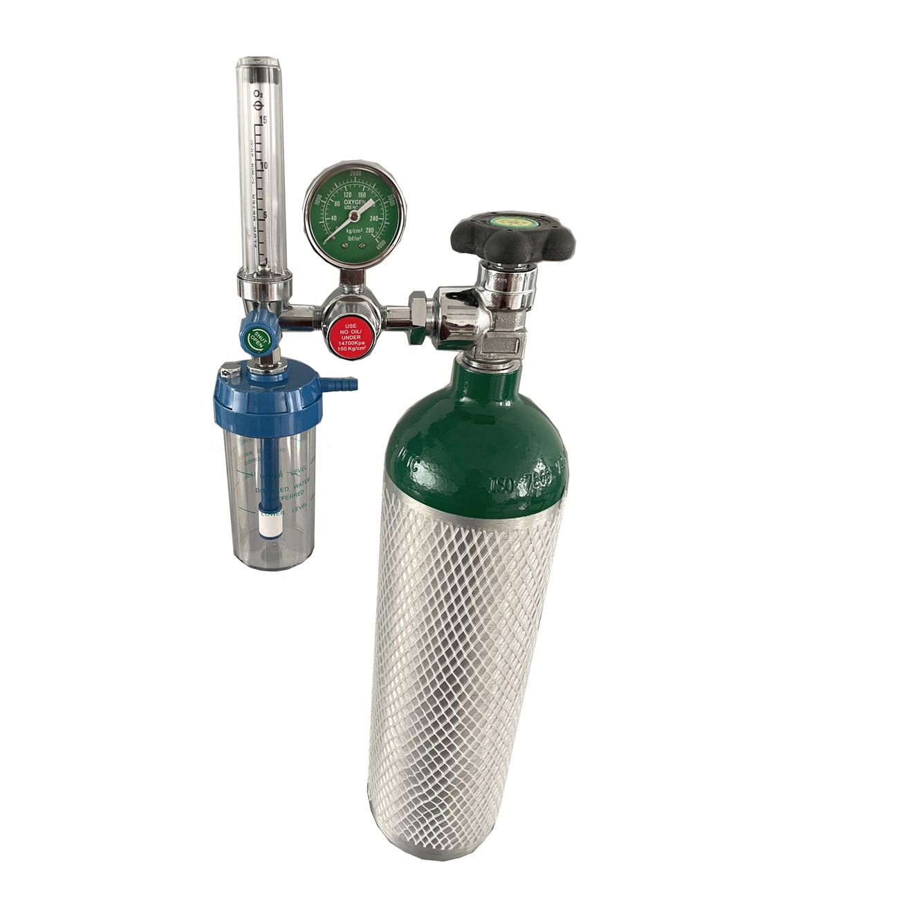 Medical Oxygen Regulators Manometer Oxygen Pressure Regulator With bottle