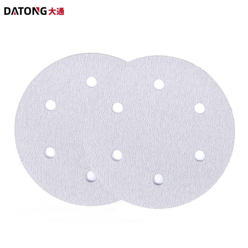 Datong factory price good quality 6inch 6 holes Ceramic abrasives Sanding Disc For Metal and Wood Grit 60