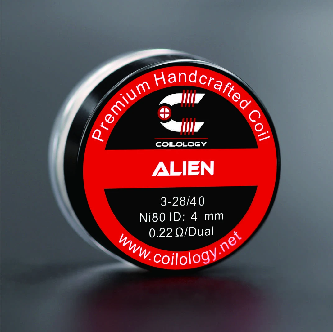 Coilology Alien Coil ручной работы 2 шт./кор. для RDA, RTA, перестраиваемый Атомайзер