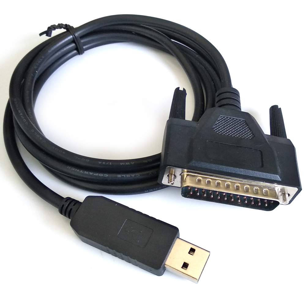 CP2102 usb Последовательный мост usb rs232 Dsub 25-контактный последовательный кабель для консоли с ЧПУ Fanuc RS232C кабель