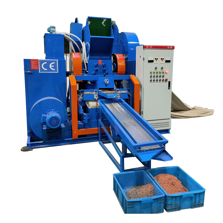 Factory Price Automate Cable Copper Pvc Separation Machine Copper Wires Grinder Recycling Machine BS-D20 For Junk Yard