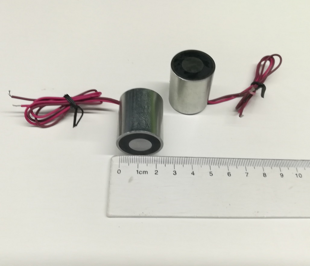 JSP-2529K промышленный небольшой 12V DC Электрический удерживающий магнит круглый Электромагнитный Подъемный электромагнит