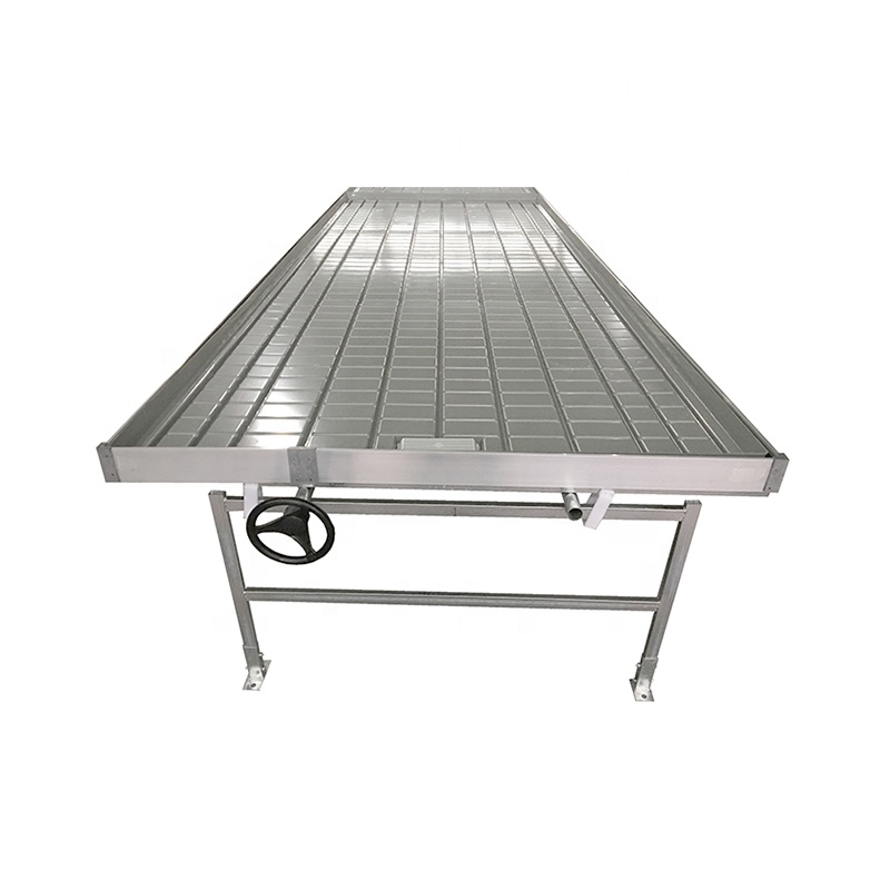 2021 hot sell ABS plastic tray ebb&flow bed for hydroponic growing system