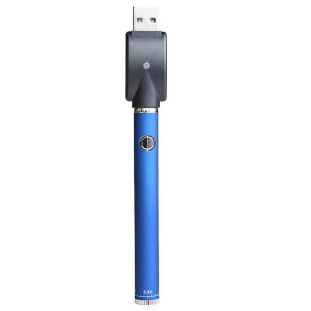 Спиральная батарея CBD Vape Pen, Аккумуляторный картридж с регулируемым напряжением, батарея для вейпа 510