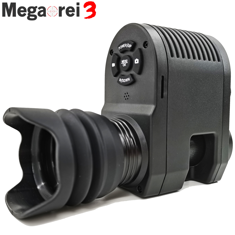 All New Megaorei 3 Night Vision Scope Monocular NV007 Hunting Camera HD720P Digital Video Recorder with 850nm IR Flashlight