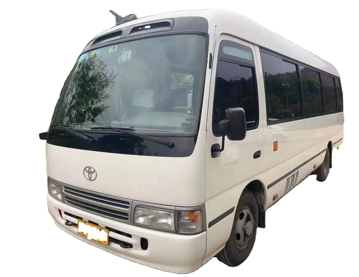 Luxury VIP Coaches Second Hand Bus Left Hand Drive Coaster Bus Toyota Coaster 23 Seater Autobus For Sale