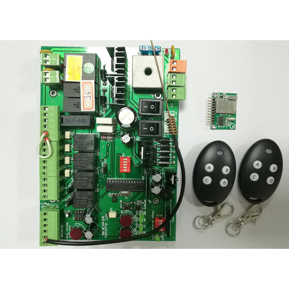 DC 12V Открыватель поворотных ворот плата управления материнская плата