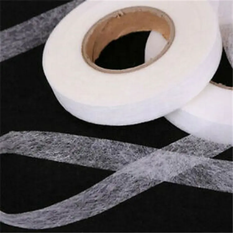 China manufacturer supplier 100% PA glue interlining double side interlining tape non woven fusible interlining
