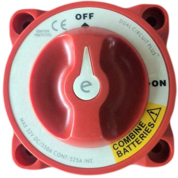 NEKEKE Auto High Current Battery Disconnect Isolator Cut Off Kill Dual Circuit Switch For Marine boat yacht car