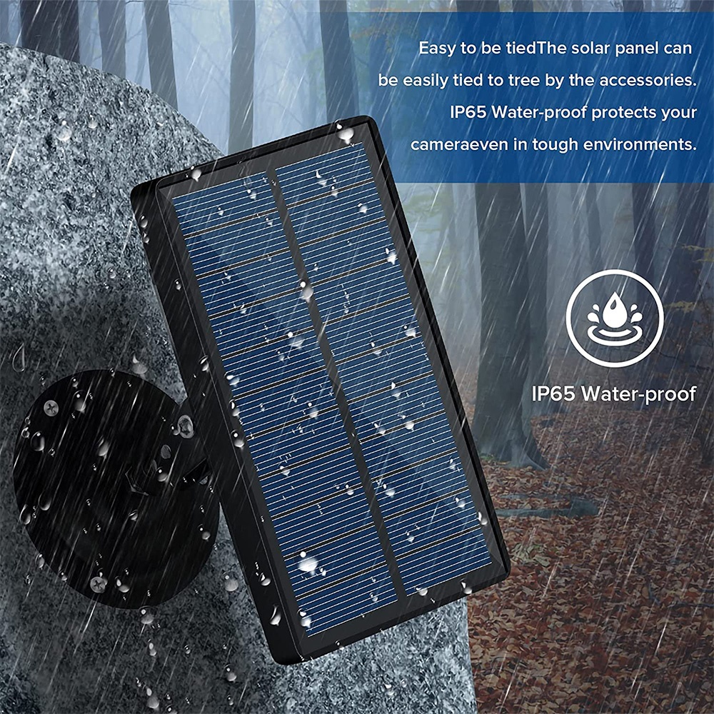 SINOVISION Trail Camera Solar Panel Kit Waterproof 12V Solar Charger с 5200mAh перезаряжаемой литиевой батареей