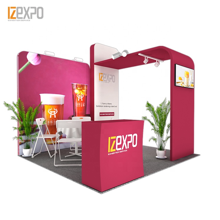 IZEXPO 30MINS SETUP exhibition display tradeshow booth stands