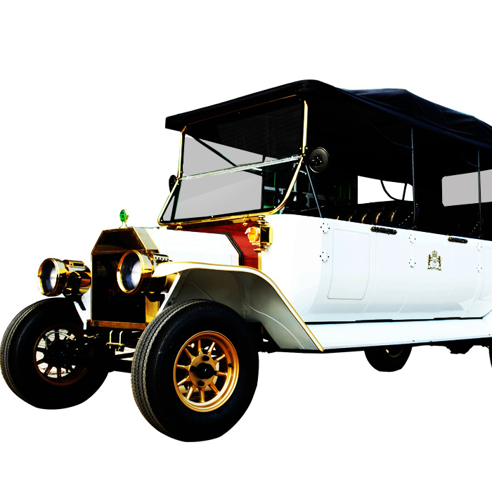8 Seats Electric Powered Vintage Classic Car with door for Sale with Factory Prices Retro