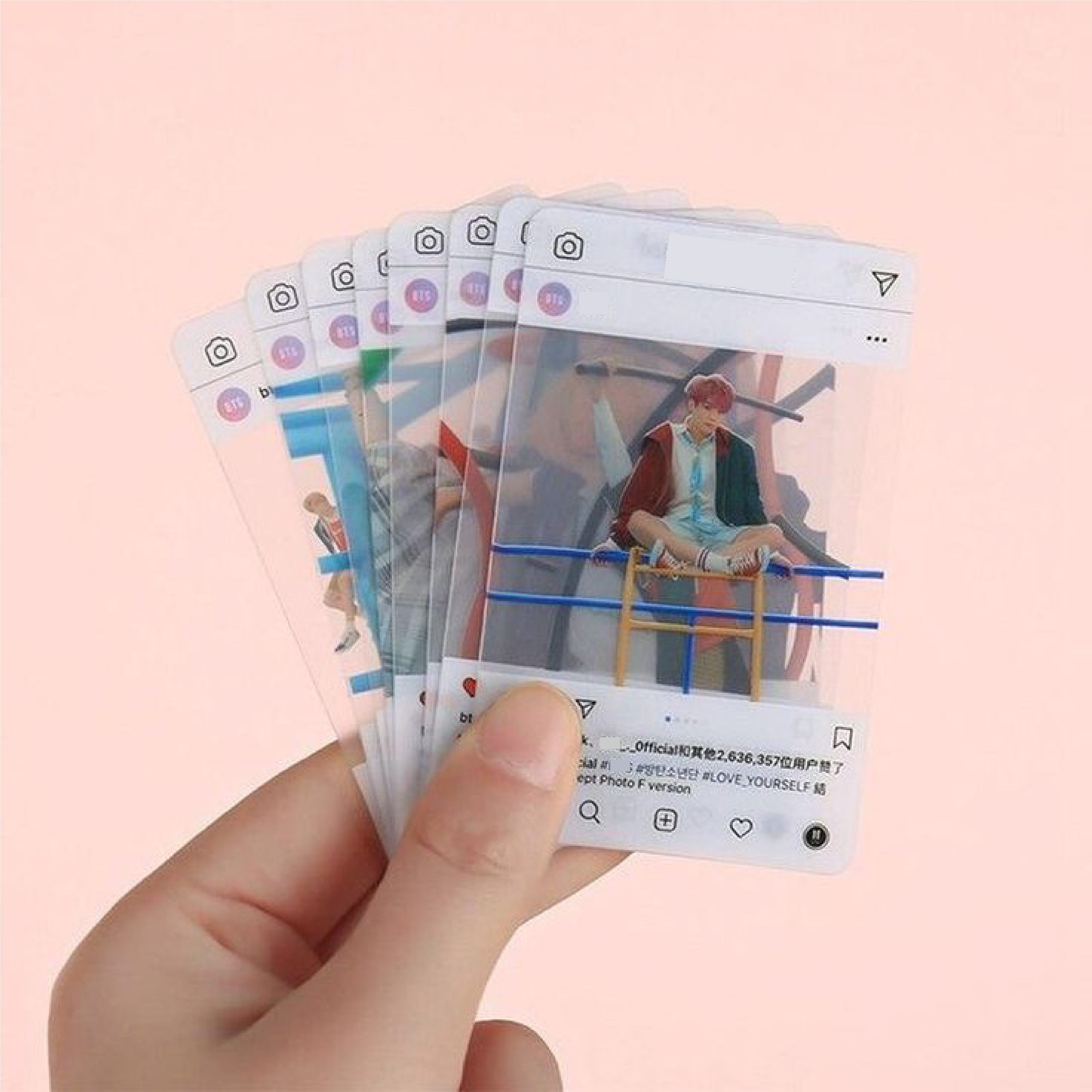 Personalized Printing Custom Size Plastic Cards Customize Transparent PVC Card Clear Frosted Business Cards