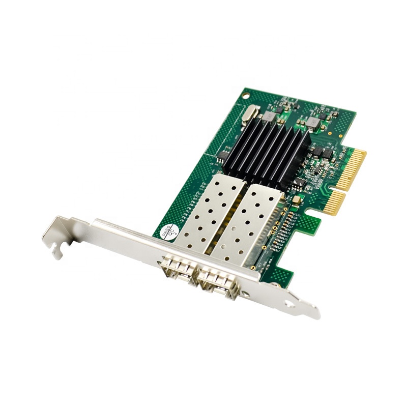 PCI-E X4 гигабитная волоконная Серверная сетевая карта 1000M PCIe dual SFP волоконная сетевая карта 82576EB чипсет