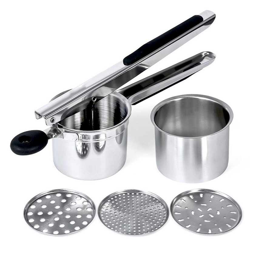 Amazon Лучшие продажи картофеля Richer и Masher фрукты и овощи инструменты Ricer из нержавеющей стали картофеля Masher