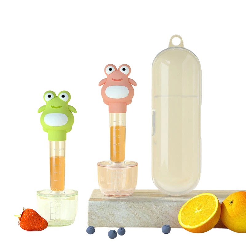 Baby kids smart medicine dispenser Needle Feeder Squeeze Medicine Dropper Dispenser Pacifier Feeding Utensils baby accessories