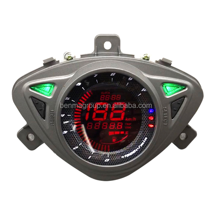 Motorcycle modified instrument assembly LCD dashboard Speedometer for 100RSZ