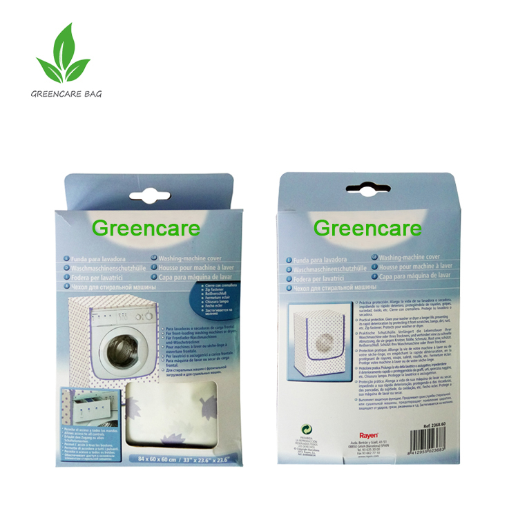 High quality PEVA full color printing washing machine cover