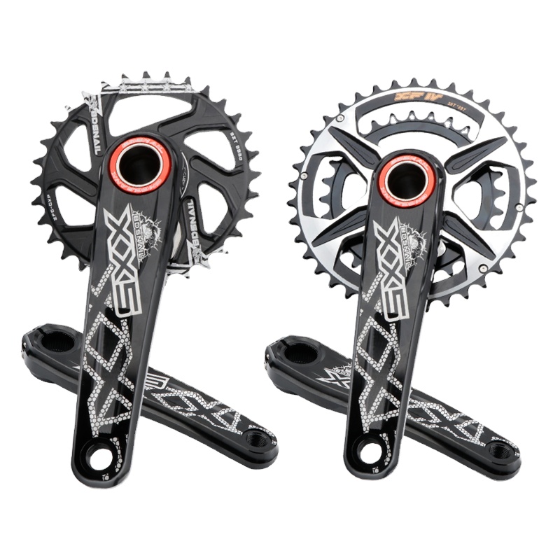 Mtb Bike CrankSet With Bottom Bracket Chain Wheel 104 BCD Crank Set Connecting Rods For Bicycle Parts Hollowtech Power Meter