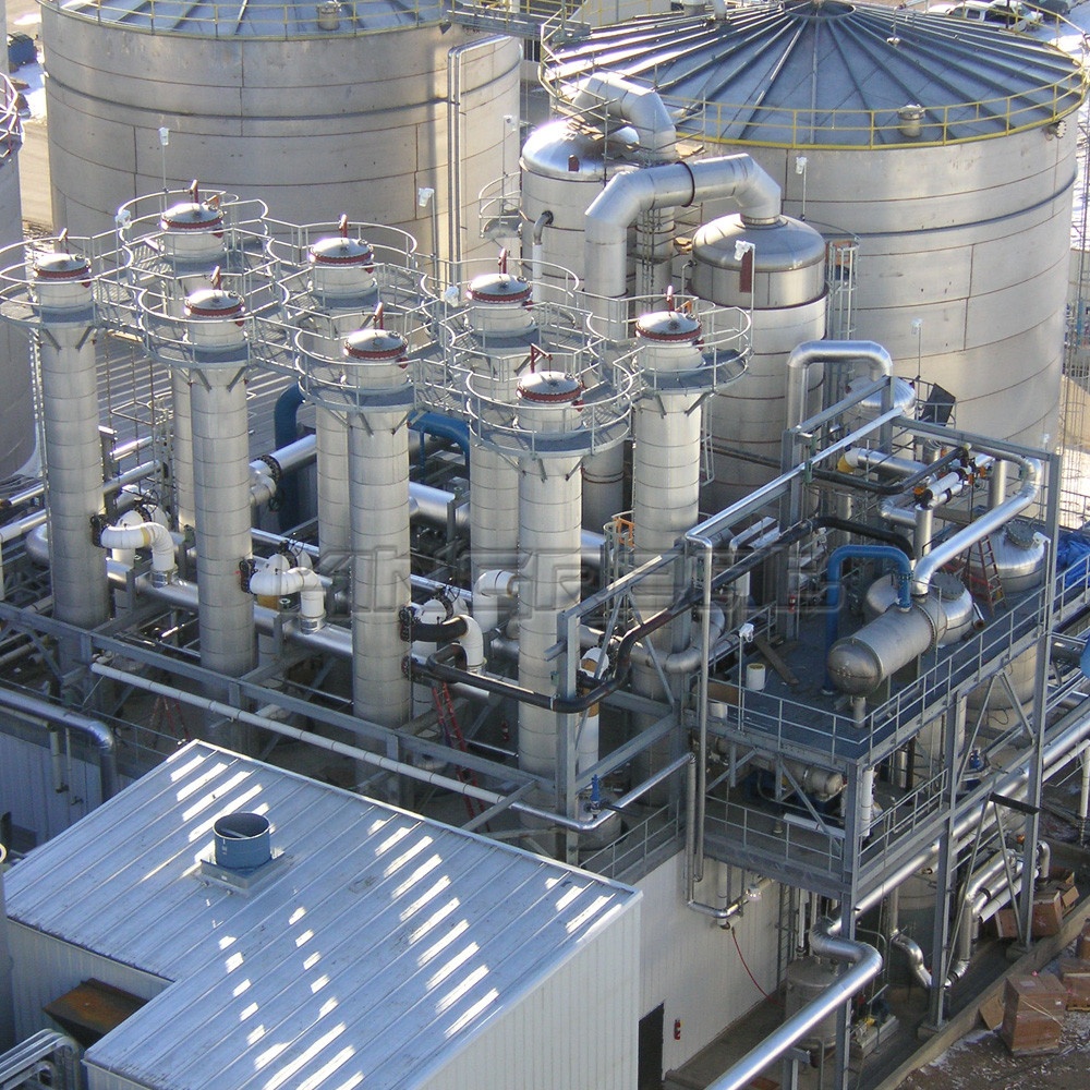 Seawater Concentration Crystallization Production Line MVR Tube Falling Film Vacuum Evaporator