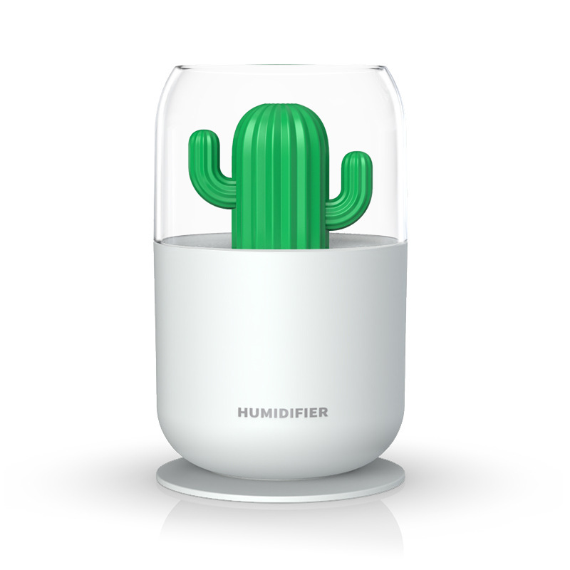 Оптовая продажа Amazon ShenZhen Cactus мини ультразвуковой распылитель USB милый увлажнитель воздуха