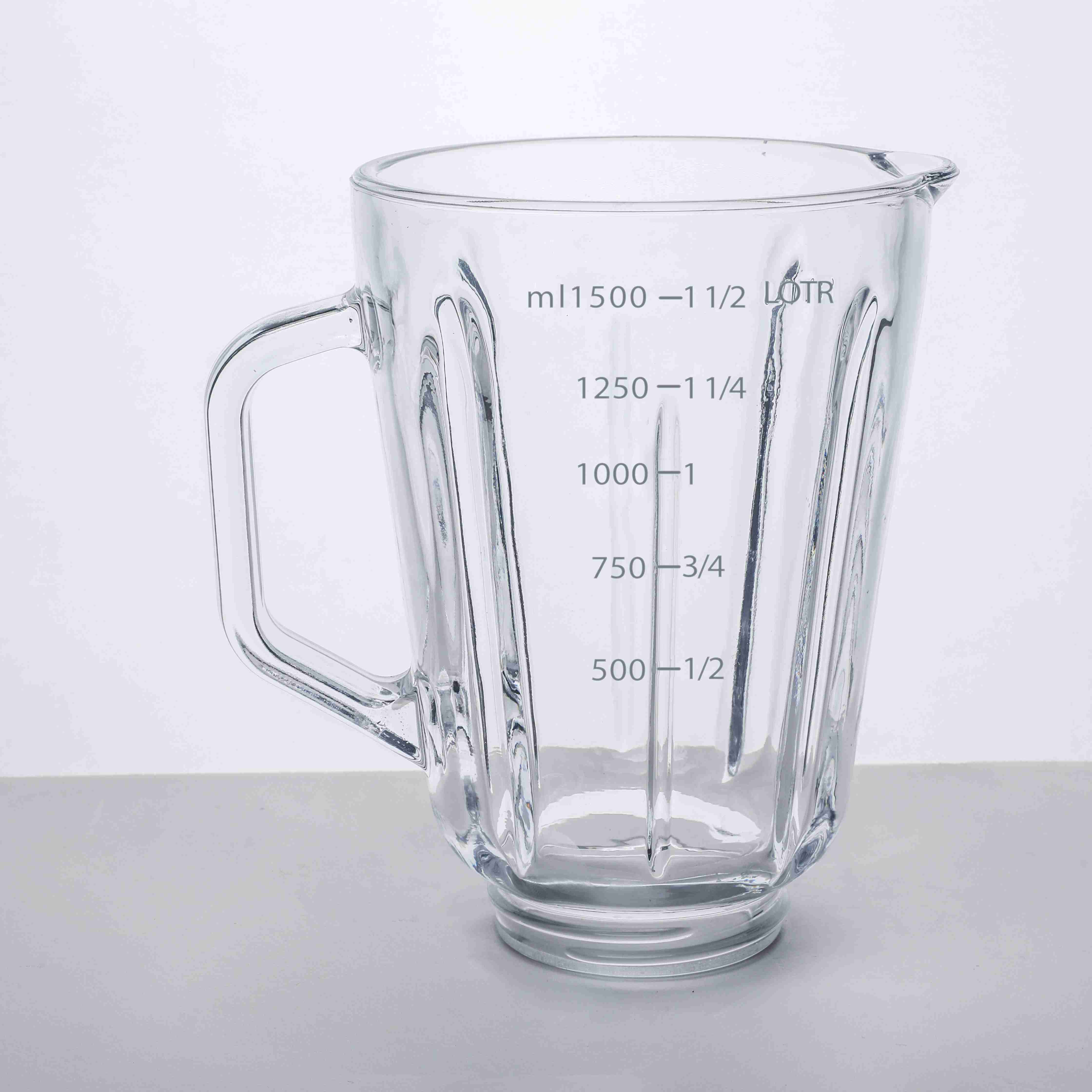 Made In China Superior Quality High Capacity Glass Blender Parts Jar Spare
