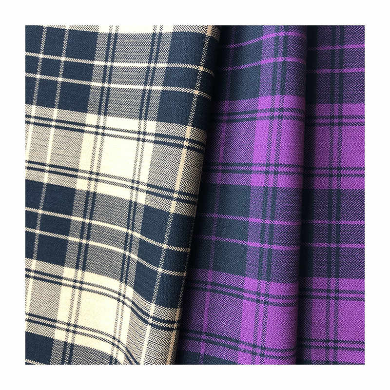 Wholesale 79% polyester + 18% rayon material environmentally friendly dyed fabric
