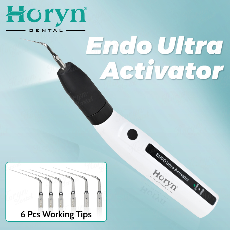 Endo Ultra Activator Dental Cordless Root Cancal Ultrasonic Endoactivator with Activator Tips