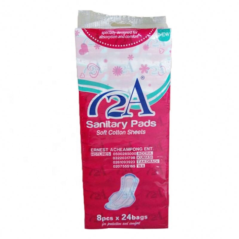 Women Night Use Disposable Menstrual Pads Dry Care Sanitary Napkins