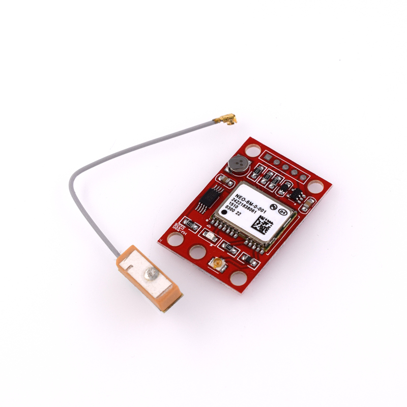 GPS модуль красная пластина GY-NEO6MV2 с управлением полетом EEPROM MWC APM2.5 большой