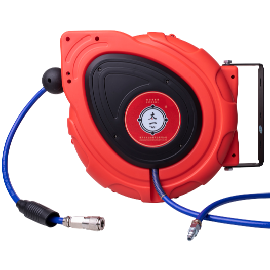 Auto retractable matel air compressor rubber hose reel price
