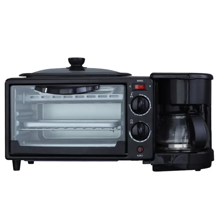 New household multifunctional breakfast machine breakfast oven 3 in 1 electric breakfast machine