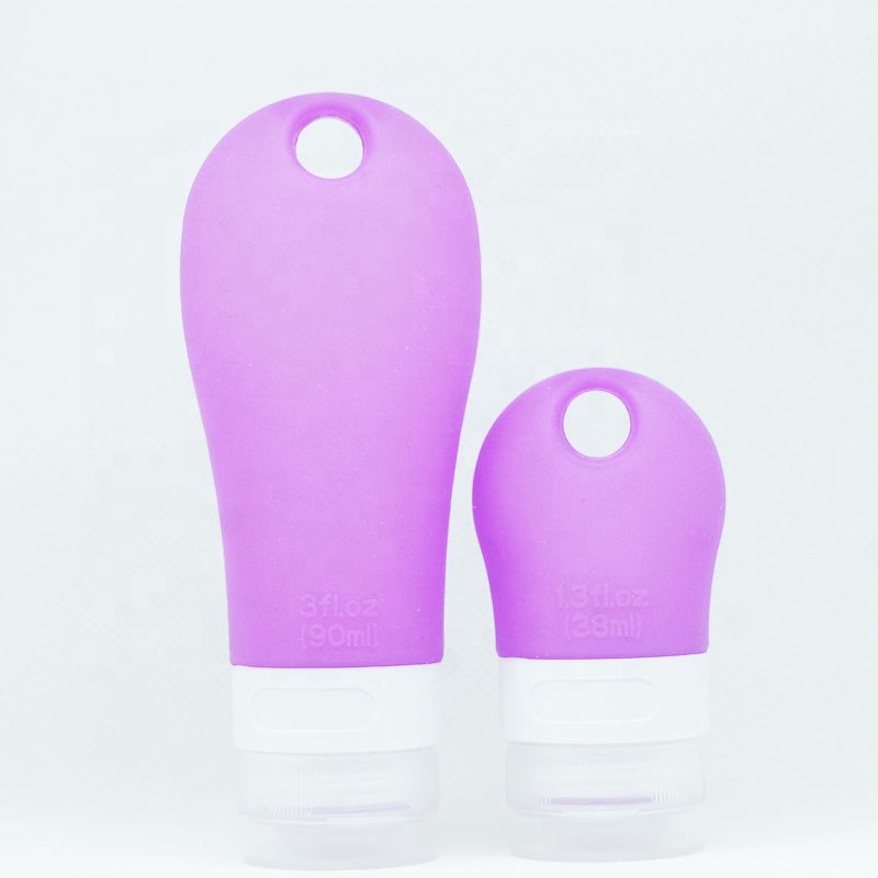 2021 New Best Hot Selling Silicone Split Travel Squeeze Shampoo Bottle Leakproof