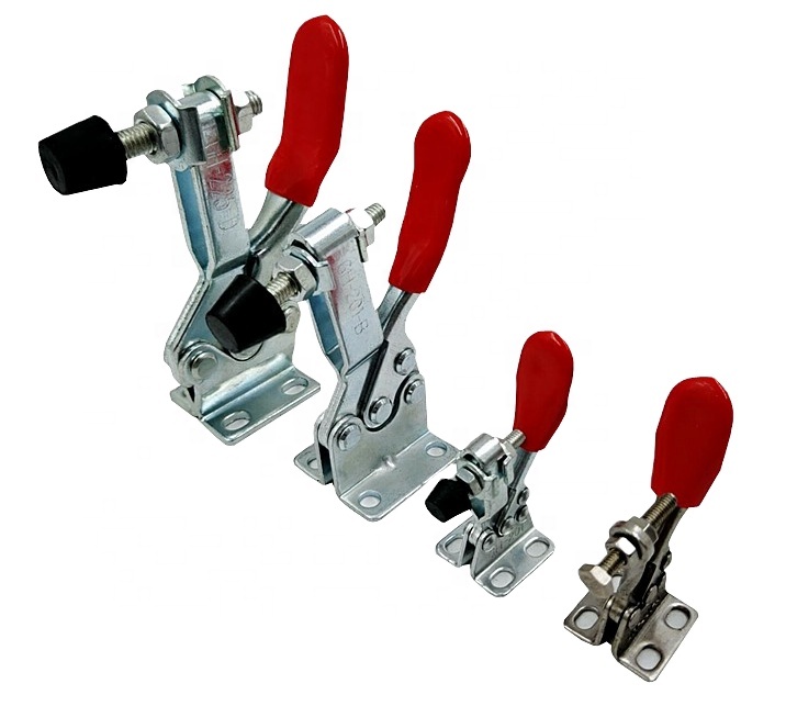 Toggle Clamp Gh-201 Hand Tool 27kgs 60lbs Holding Capacity Antislip Horizontal Quick Release Heavy Duty Toggle Clamp Tool